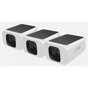 Certified Refurb Eufy SoloCam S230 Solar 2K Wireless Security Camera 3-Pack: $129.99