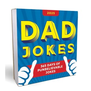 Dad Jokes Boxed Calendar 2025: $2.87