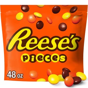Reese's Pieces 48-oz. Bag: $11 via Sub. & Save Reese's Pieces 48-oz. Bag: $11 via Sub. & Save