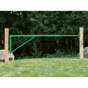 First Defense 12-ft. Green Steel Driveway Gate: $109