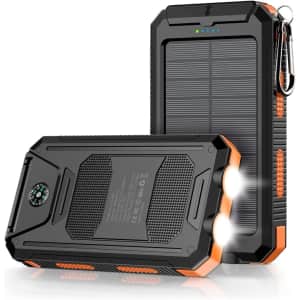 36,800mAh Solar Power Bank: $16.99 36,800mAh Solar Power Bank: $16.99