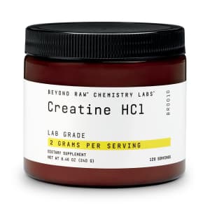 Beyond Raw Creatine HCL: 8-Month Supply for $67 Beyond Raw Creatine HCL: 8-Month Supply for $67