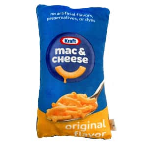 Kraft Mac & Cheese Plush Dog Toy: $4.19