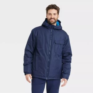 All In Motion Men's Winter Jacket: $15