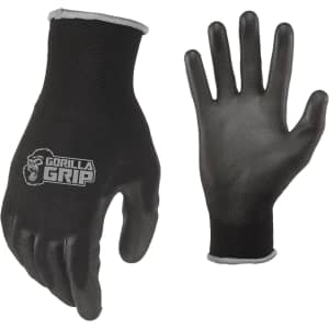 Gorilla Grip Work Gloves 15-Pair Pack: $22