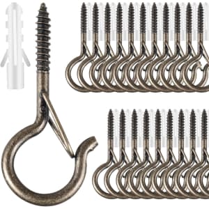 Screw-in Hooks 35-Pack: $10