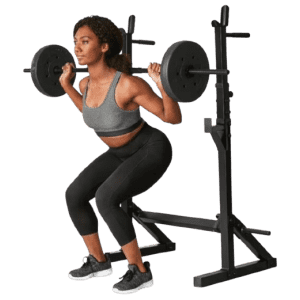 Athletic Works Adjustable Squat Rack: $25 Athletic Works Adjustable Squat Rack: $25