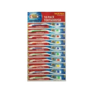 Oral Fusion Medium Bristle Toothbrushes 20-Count: $8 Oral Fusion Medium Bristle Toothbrushes 20-Count: $8