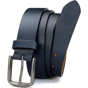 Men's Leather Belt: $5