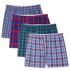 Fruit of the Loom Men's Premium Tag-Free Cotton Underwear 4-Pack: $19