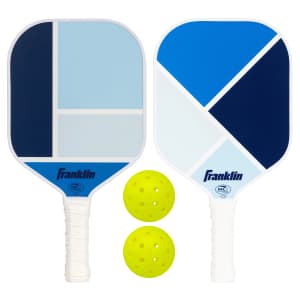 Franklin Sports 2 Player Pickleball Paddle + Ball Set: $25 Franklin Sports 2 Player Pickleball Paddle + Ball Set: $25