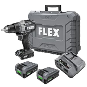 Flex Stacked Li 24V 1/2" Cordless Drill Kit: $119