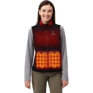 Ororo Women's Heated Fleece Vest: $100