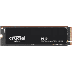 Crucial P310 1TB PCIe 4.0 NVMe M.2 2280 SSD: $106.99