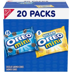 Oreo Mini Mix 20-Count Variety Pack: $6.41 w/ Subscribe & Save