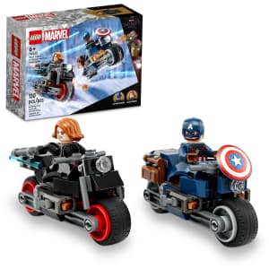 LEGO Marvel Black Widow & Captain America Motorcycles: $12.69