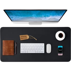 Leather Desk Mat: $4