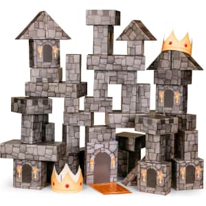 National Geographic 45-Piece Jumbo Cardboard Building Blocks: $31.49
