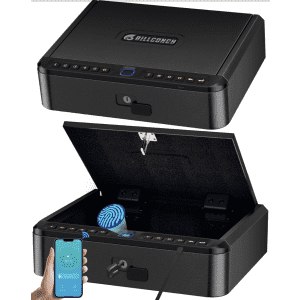 BillConch Biometric Gun Safe: $39.59
