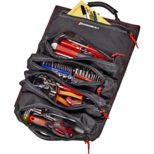 Powerbuilt Pro Tool Bag Roll Organizer: $23