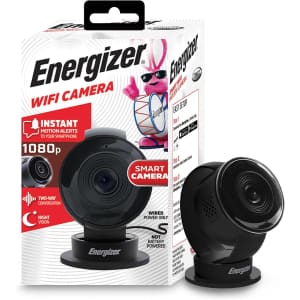 Energizer Smart 1080P Wi-Fi Indoor Camera: $14.99 Energizer Smart 1080P Wi-Fi Indoor Camera: $14.99