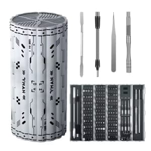 128-in-1 Manual Screwdriver Set: $18.85 128-in-1 Manual Screwdriver Set: $18.85