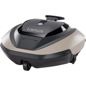 Lienuis Cordless 4,400mAh Battery Pool Cleaner Robot: $132.95