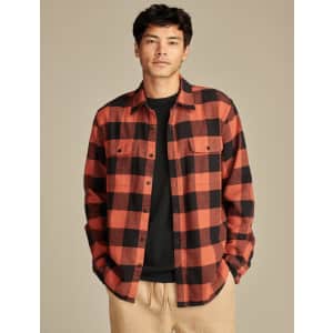 Lucky Brand Men's Plaid Cloud Soft Flannel Shirt: $17.49 Lucky Brand Men's Plaid Cloud Soft Flannel Shirt: $17.49