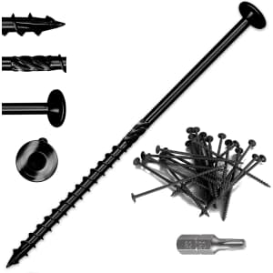 #14 5" 50-Piece Lag Screws: $17.94 #14 5" 50-Piece Lag Screws: $17.94
