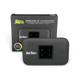 Portable 4G LTE WiFi Hotspot Router: $9.50