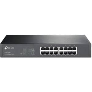 TP-Link 16-Port Gigabit Unmanaged Switch: $40.99 TP-Link 16-Port Gigabit Unmanaged Switch: $40.99