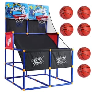 Coclub Basketball Hoop Arcade Game with 6 Balls: $39.99 Coclub Basketball Hoop Arcade Game with 6 Balls: $39.99