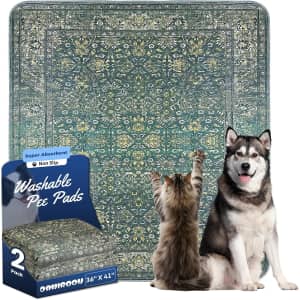 Washable Non-Slip Pet Pee Pads: $23.79 Washable Non-Slip Pet Pee Pads: $23.79