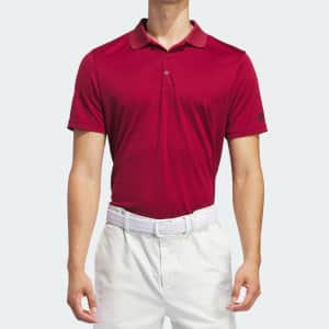 adidas Men's Core Performance Primegreen Polo Shirt: $9.60