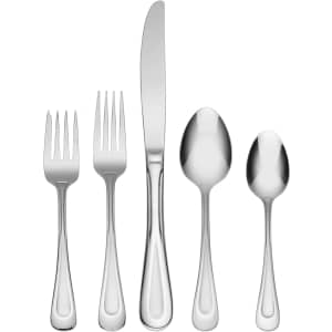 Oneida Satin Sand Dune 20-Piece Flatware Set: $17