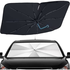 Windshield Sun Shade Umbrella: $8.99 w/ Prime