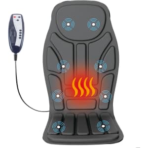 Jojopepe Deep Tissue Vibrating Cushion with Heat: $32.97