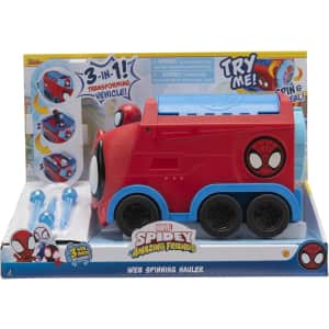 Marvel Spidey and His Amazing Friends Web Spinning Hauler: $14.06 Marvel Spidey and His Amazing Friends Web Spinning Hauler: $14.06