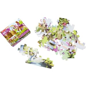 Melissa & Doug Fairy Tale Castle 48-Piece 2x3-Foot Floor Puzzle: $11.49