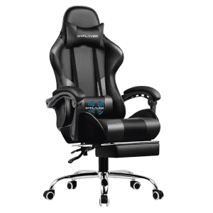 GTPlayer Gaming Chair with Footrest: $72.70