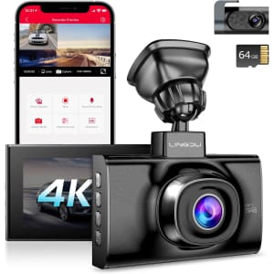 Lingdu LD02 Lite 4K Dash Cam: $35