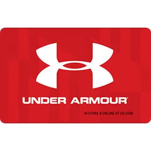 $60 Under Armour Gift Card: $50