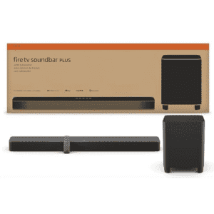 Open-Box Amazon Fire TV Soundbar Plus w/ Subwoofer: $120