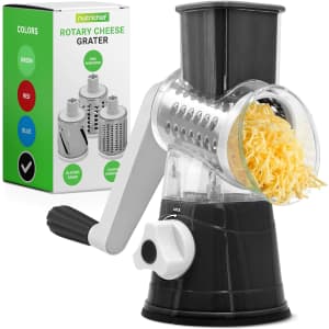 Nutrichef Rotary Cheese Grater: $6.29 Nutrichef Rotary Cheese Grater: $6.29