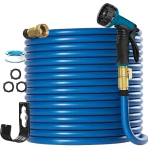 Ganewry 100-Foot Garden Hose with 10-Function Nozzle: $24.99