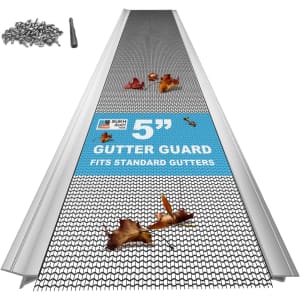 48-Foot Gutter Guard Kit: $90