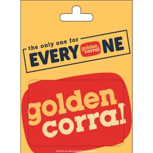 $50 Golden Corral Gift Card: $40