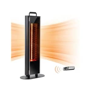 East Oak 1,200W Dual-Sided Patio Heater: $30