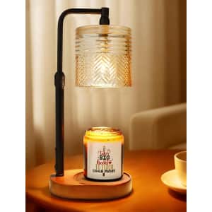 Warwars Candle Warmer Lamp w/ Timer: $10 w/ Prime