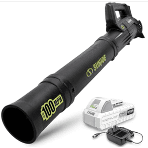 Sun Joe 24V iON+ Cordless Compact Turbine Leaf Blower: $40 Sun Joe 24V iON+ Cordless Compact Turbine Leaf Blower: $40